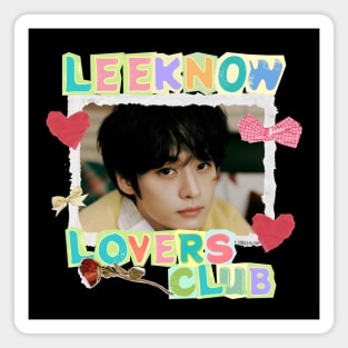 Lee Know Lovers Club SKZ Scrapbook Magnet